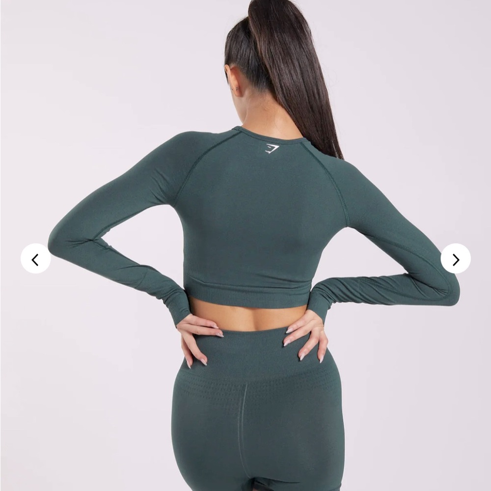 Gymshark Vital seamless 2.0 long sleeve crop top - Medium